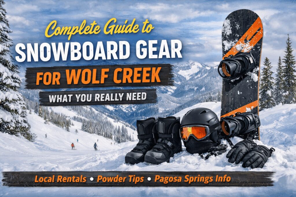 Complete Guide to Snowboard Gear for Wolf Creek